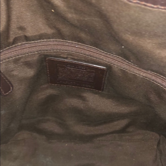 Coach brown shoulder bag - Picture 4 of 4